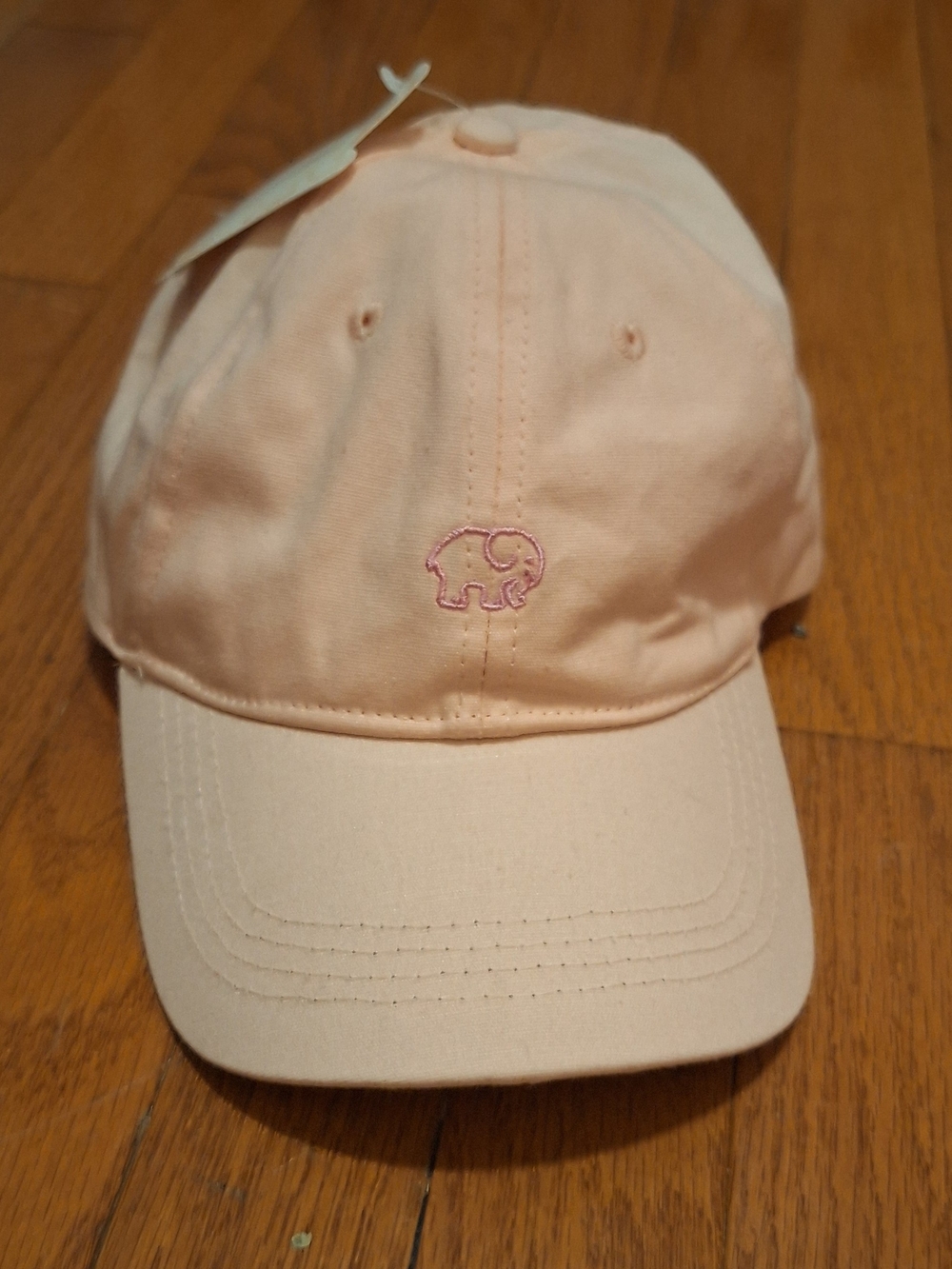 ivory ella Peach Womens Elephant Baseball Cap NWT